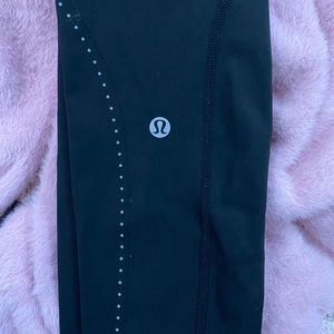 lululemon speed up leggings size 2 ( worn once )